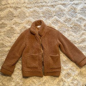 Brown Teddy Jacket